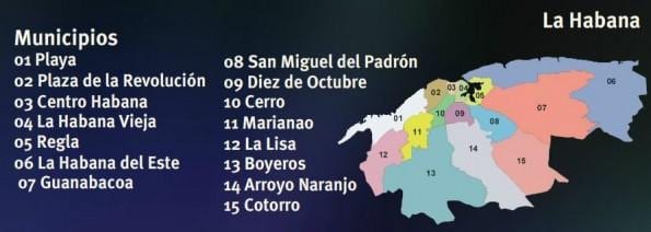 carte de regla Cuba
